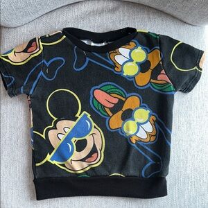 Disney Toddler Black T-Shirt